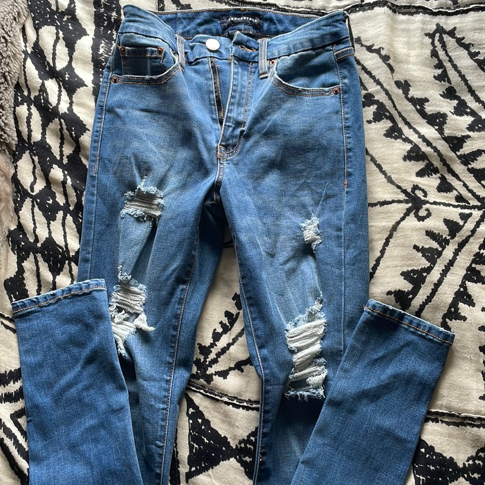 Aeropostale high rise curvy jeggings size 4 reg